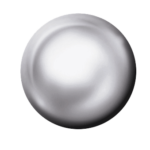 Polished White – Regular – Plain Domed Head